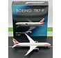 B787-9 Dreamliner British Airways Union Jack livery G-ZBKL 1:400 +New Arrival+