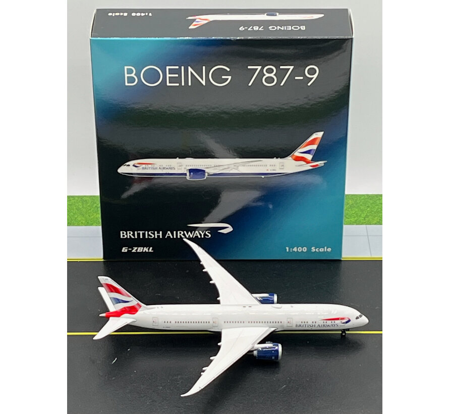 B787-9 Dreamliner British Airways Union Jack livery G-ZBKL 1:400 +New Arrival+