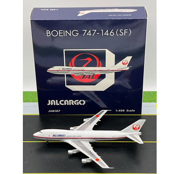Phoenix Diecast B747-100SF JAL Cargo Japan Airlines Cargo JA8107 1:400 polished