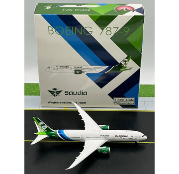 Phoenix Diecast B787-9 Dreamliner Saudia Saudi Arabian Airlines HZ-ARB 1:400