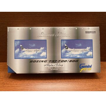 Gemini Jets B737-700/800 Alaska set [2-pack] 1:400**Collection sale