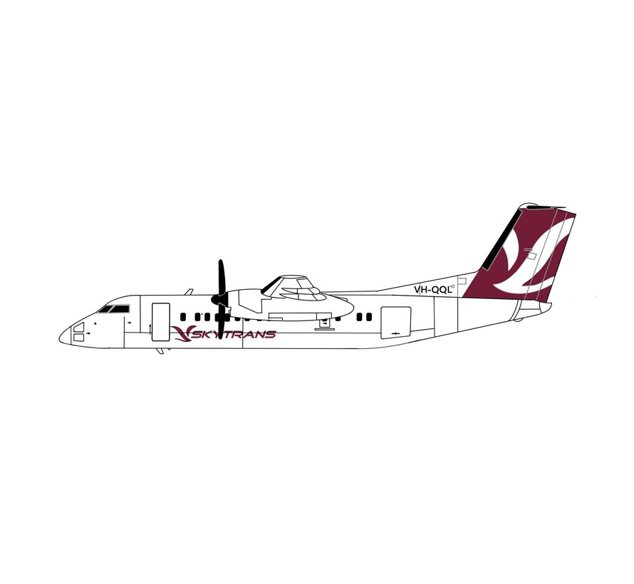 dash-8 Q300 Skytrans Airlines VH-QQL 1:400 +pre-order+