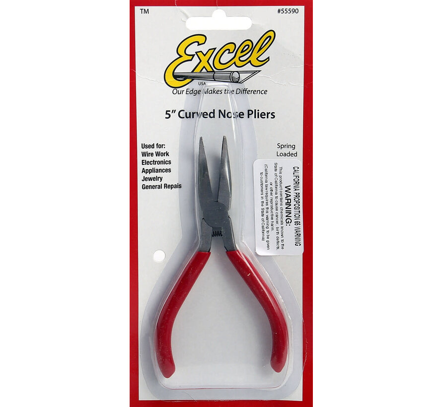 EXCEL 5" Bent Nose Pliers