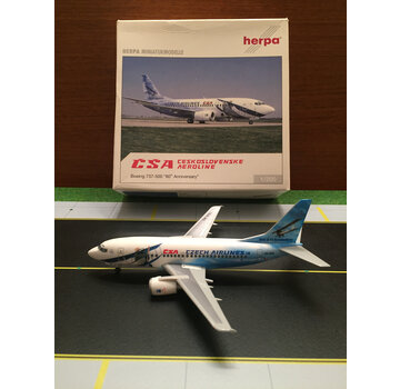 Herpa B737-500 CSA Ceskoslovenske OK-DGL 1:200 [Plastic]**Collection sale