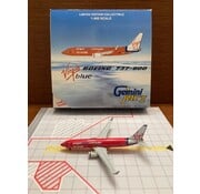 Gemini Jets B737-800 Virgin Blue  VH-VOG 'Misty Blue' 1:400**Collection sale