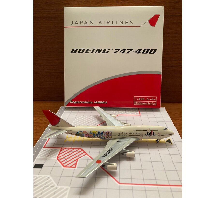 B747-400 JAL JA8904 'Tamagotchi' livery 1:400**Collection sale