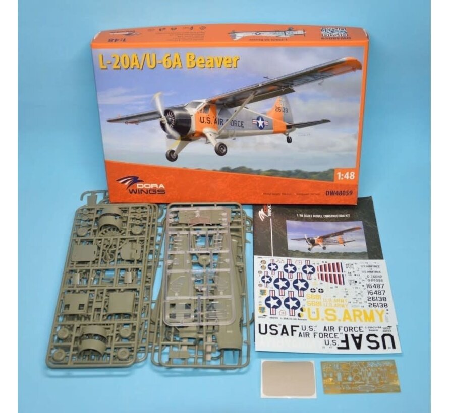 L-20A/U-6A Beaver 1:48 New tool 2024