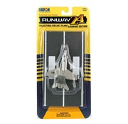 Runway 24 F18 Hornet US Navy grey with runway section
