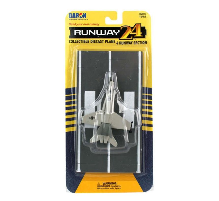 F18 Hornet US Navy grey with runway section