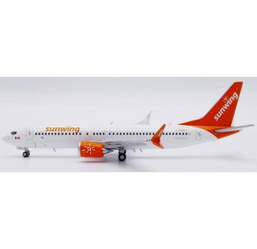 JC Wings B737-8 MAX Sunwing Airlines C-FMXA 1:400 (2nd) +Pre-order+
