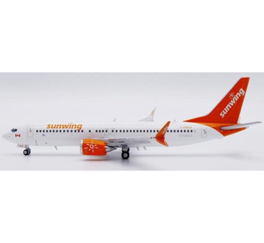 B737-8 MAX Sunwing Airlines C-FMXA 1:400 (2nd) +Pre-order+