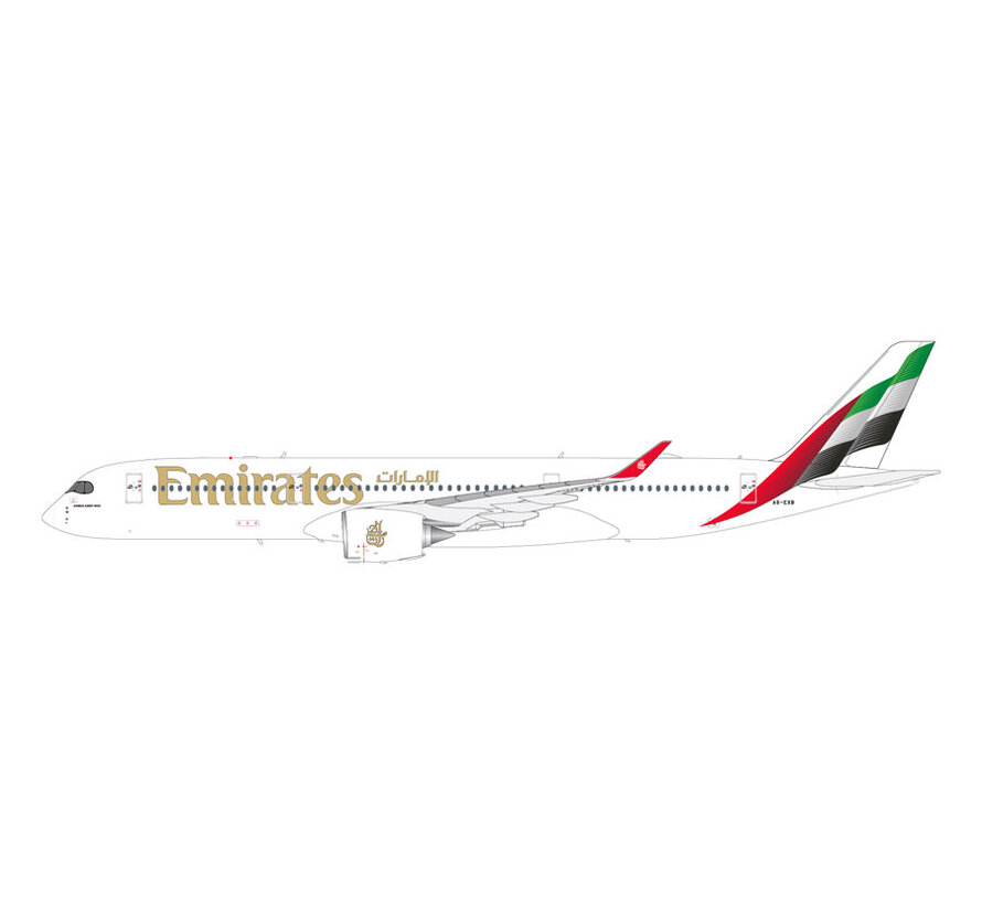 A350-900 Emirates A6-EXB new livery 1:200 +New Arrival+