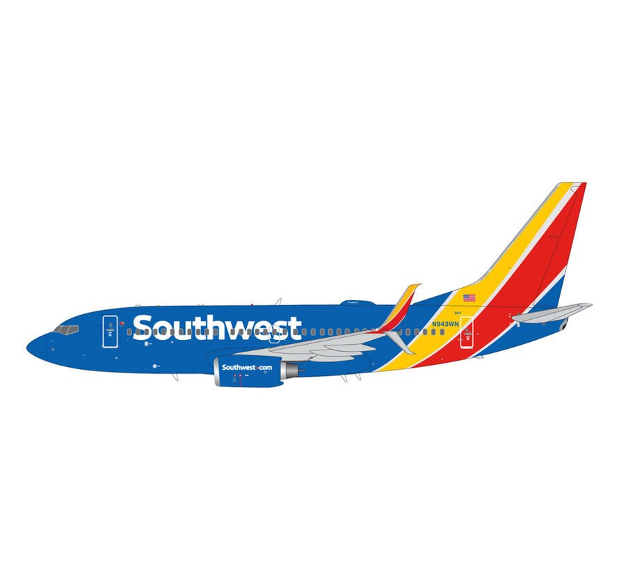 B737-700S Southwest Airlines N943WN 1:200 scimitars +new Arrival+