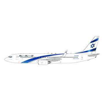 Gemini Jets B737-800W El Al Israel Airlines 4X-EKK 1:400 +New Arrival+