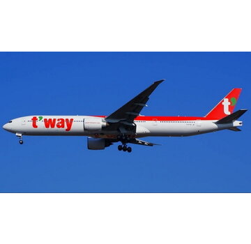 Phoenix Diecast B777-300ER T'way Air HL8706 1:400  +pre-order+