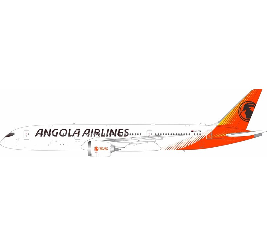 B787-9 Dreamliner TAAG Angola Airlines 2025 livery D2-TEQ 1:200 +New arrival+