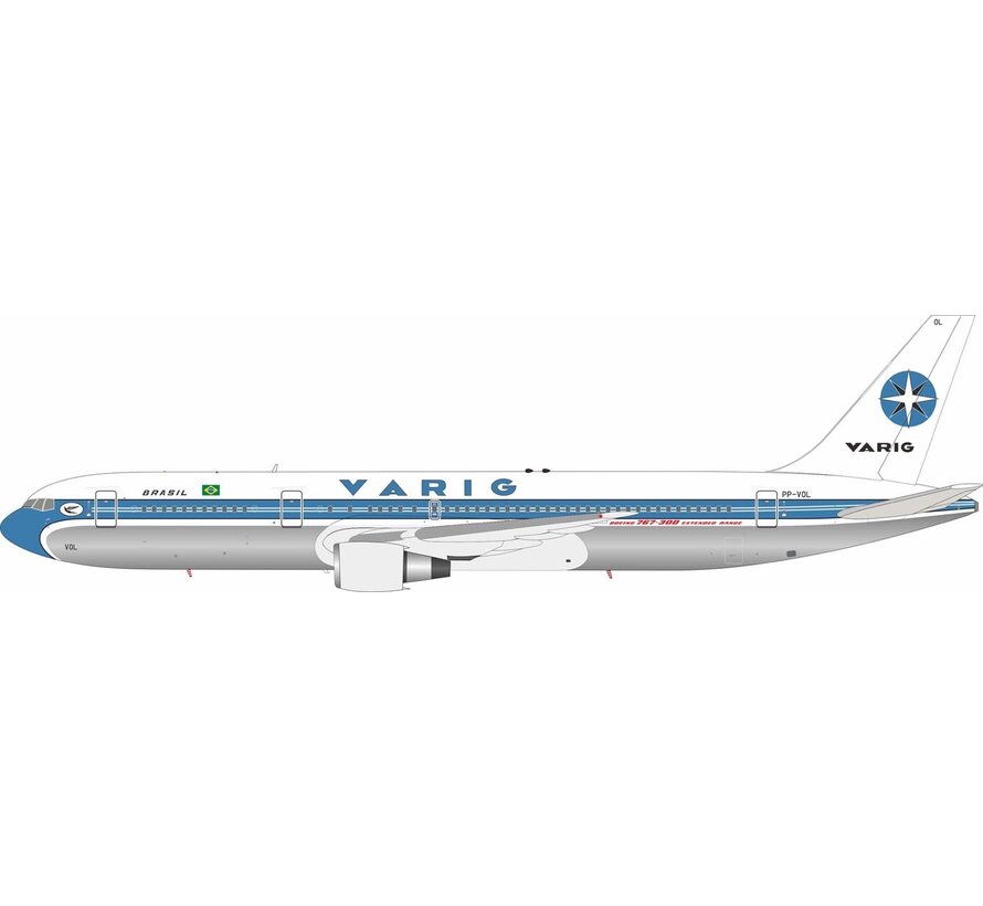 B767-300ER Varig Brasil old livery PP-VOL 1:200 polished +NEW ARRIVAL+