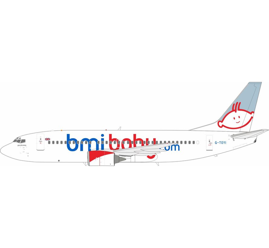 B737-300 bmibaby.com G-TOYI 1:200 +Pre-order+