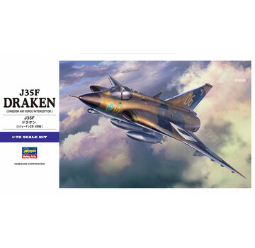Hasegawa J35F Draken 1:72 [E48] [2023 issue]
