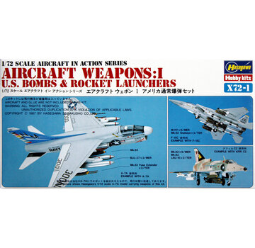 Hasegawa US Aircraft Weapons set 1 1 :72 [X72-1]