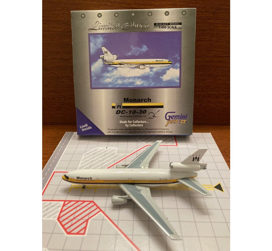 DC10-30 Monarch G-DMCA 1:400**Collection sale