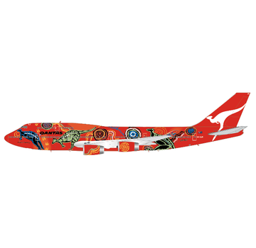 JC Wings B747-400 QANTAS Wunala Dreaming VH-OJB RR engines 1:400  +pre-order+