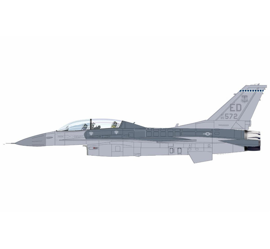 F16D Fighting Falcon USAF ED Edwards AFB 85-1572 2024 1:72 +pre-order+