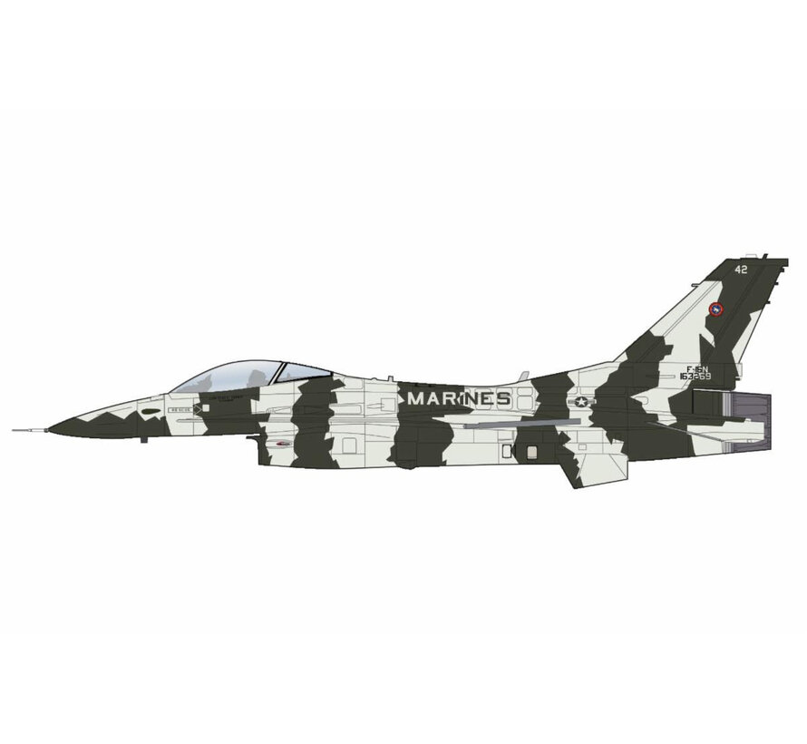 F16N Fighting Falcon 42 Adversary 163269 US Navy Fighter Weapons School USMC 1990s 1:72 +pre-order+