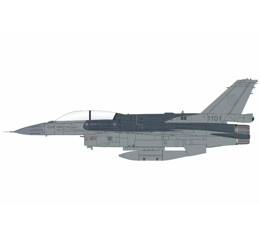 F16 Fighting Falcon Block 70 1101 Slovak Air Force 2024 1:72 +pre-order+
