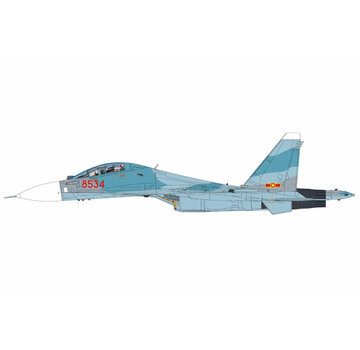 Hobby Master Su30Mk2V Flanker RED8534 370th Fighter Division Vietnam Air Force 2007 1:72 +pre-order+