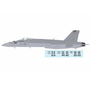 Hobby Master FA18E Super Hornet Dagger Team 1:72 (with decals for 01, 105, 410) +pre-order+
