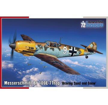 Special Hobby Bf109E-7 Trop ‘Braving Sand and Snow’ 1:72