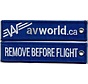 Keychain Remove Before Flight Avworld Blue
