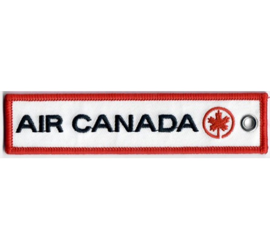 Key Chain Air Canada Retro Embroidered