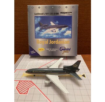Gemini Jets L1011-385-3-500 Royal Jordanian JY-AGA "Amman" 1:400**Collection sale