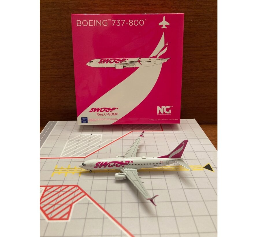 B737-800S SWOOP Oh Canada C-GDMP 1:400**Collection sale