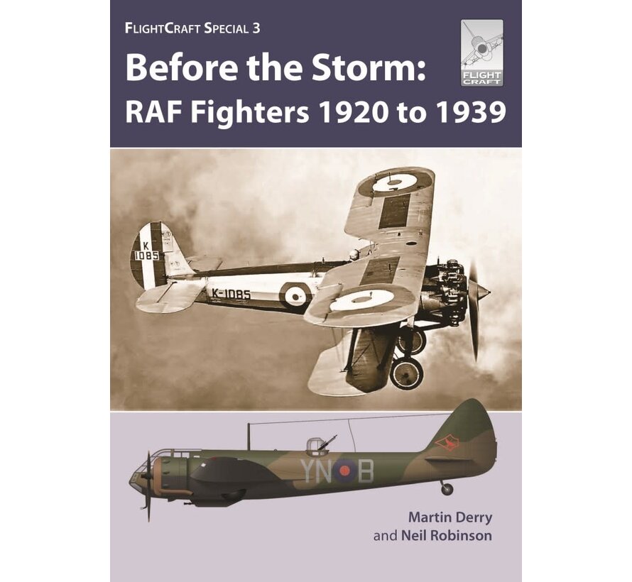 Before the Storm: RAF Fighters: 1920 to 1939: FlightCraft Special Series #3 softcover +pre-order+
