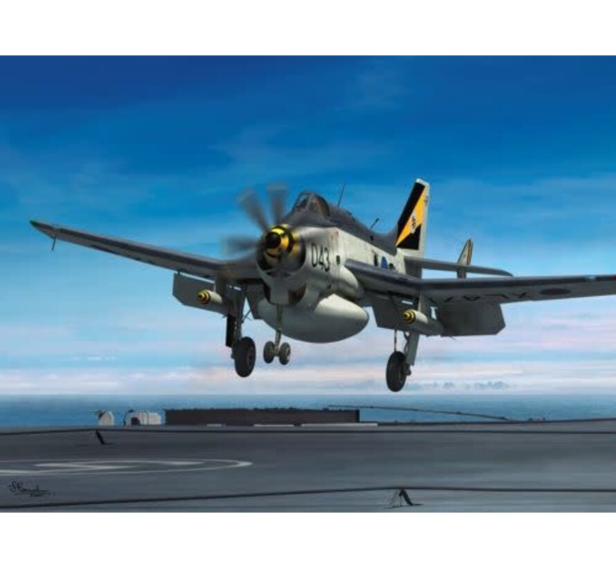 SWORD Fairey Gannet AEW.3 1:72 with resin