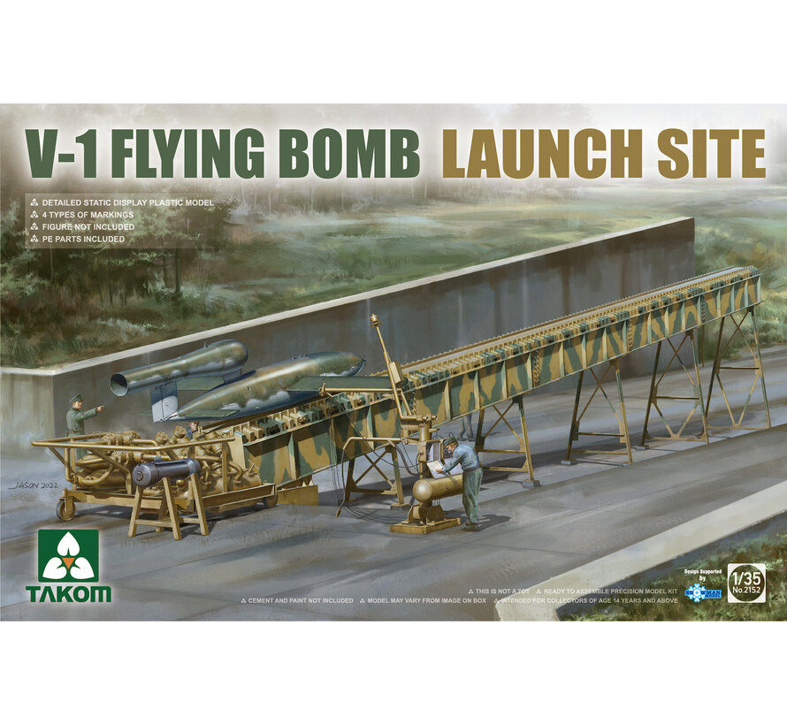 TAKOM V-1 Flying Bomb Launch Site 1:35