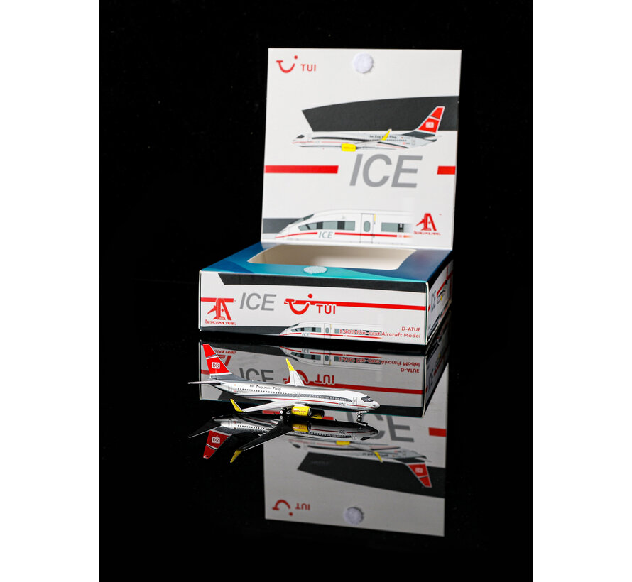 B737-800W Tui Germany DB ICE livery D-ATUE 1:400 winglets +New Arrival+