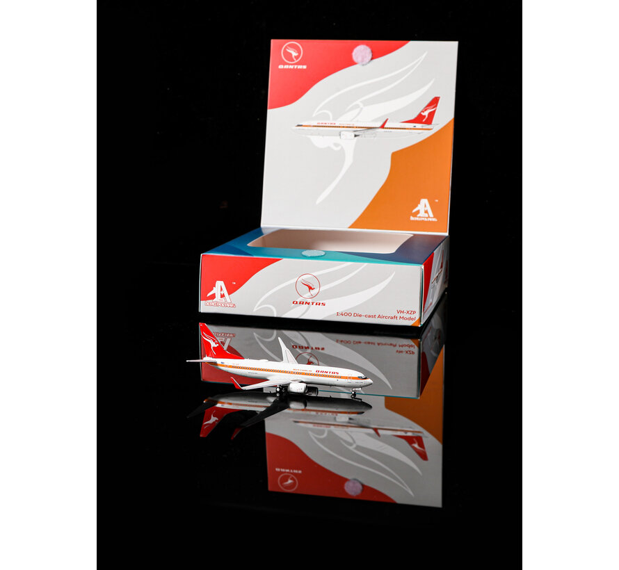 B737-800W QANTAS Retro livery VH-XZP 1:400 winglets +New Arrival+