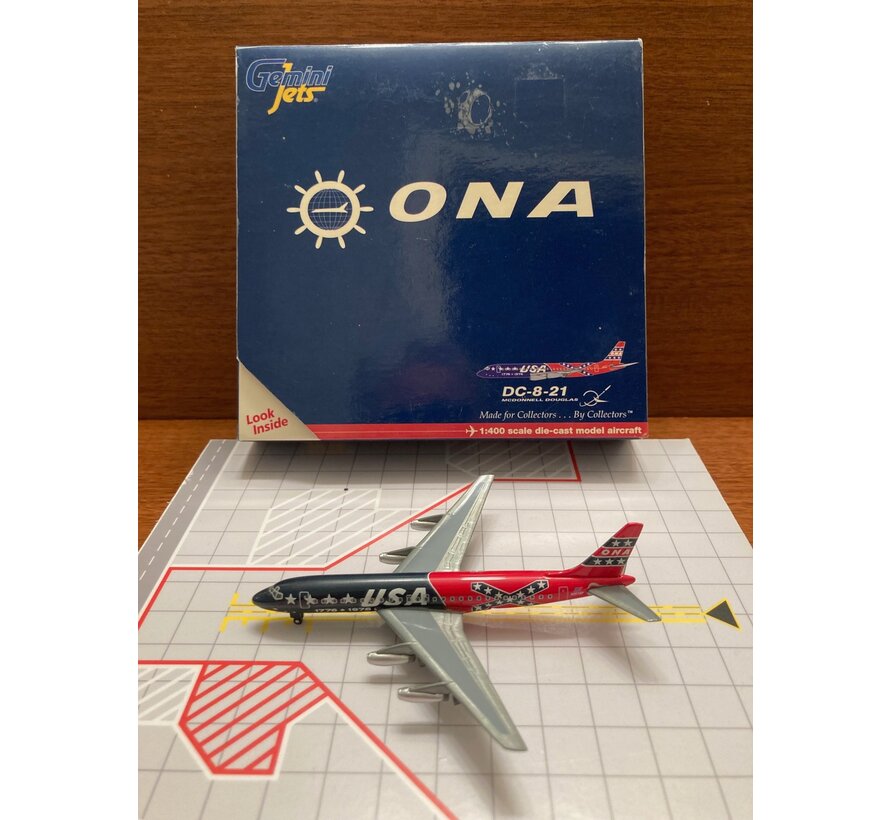 DC8-21 Overseas National Airlines ONA N1976P 'Confederate' 1:400**Collection sale