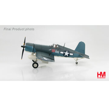 Hobby Master F4U-1A Corsair White 86 VMF-214 Black Sheep, Major Gregory Boyington 1:48**Collection sale