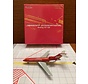 JETX B727-100 Braniff N308BN 'Flying Colors-Red' 1:400**Collection sale