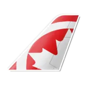 Plane Sticker Sticker Air Canada Rouge Tail