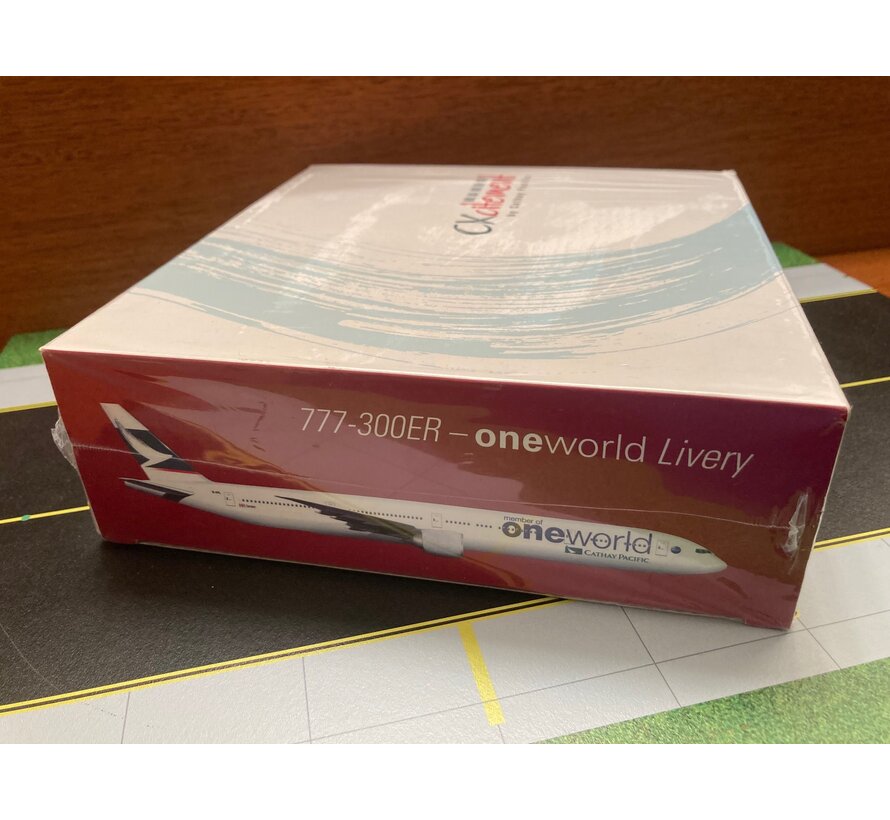 B777-300ER Cathay Pacific B-KPL ONEWORLD 1:400**Collection sale