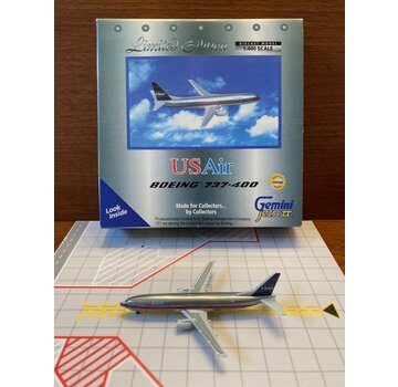 Gemini Jets B737-400 USAir N783AU [polished] 1:400**Collection sale