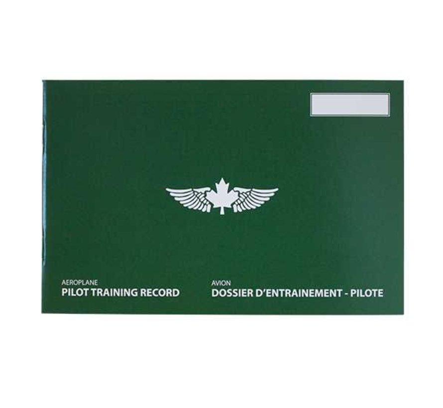 Pilot Training Record PTR Aeroplane softcover