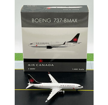 Phoenix Diecast B737-8 MAX Air Canada 2017 livery C-GEHV 1:400 +New arrival+