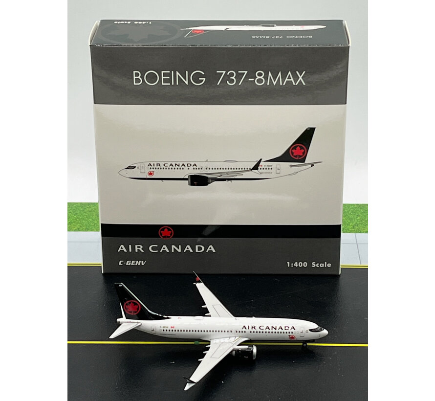 B737-8 MAX Air Canada 2017 livery C-GEHV 1:400 +New arrival+